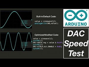 Digital to Analog Converter (DAC) Speed Test | Arduino Zero | Part 1