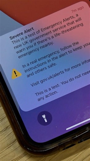 The Government’s loud, 10-second emergency alert is coming back—every phone in the country will get it. | The Mirror