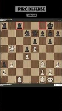 Pirc Defense: Main Line. Powered by the Chess Assist featuring 3 built-in human-like chess engines.