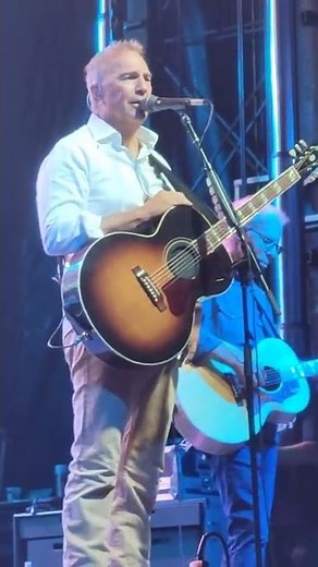 Kevin Costner Performs "Won't Stop Loving You"