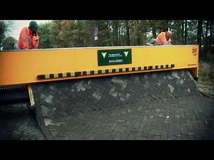 Tiger Stone Machine Lets You Lay Down Your Own Cobblestone Road