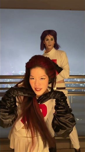 Team Rocket Halloween cosplay costumes, Pokemon Jessie & James villain motto! Meowth anime costumes