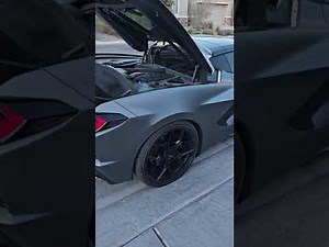 Easy C8 Corvette Stingray Oil Change