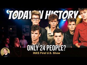 INXS: Their First U.S. Performance | Today in History (1983)