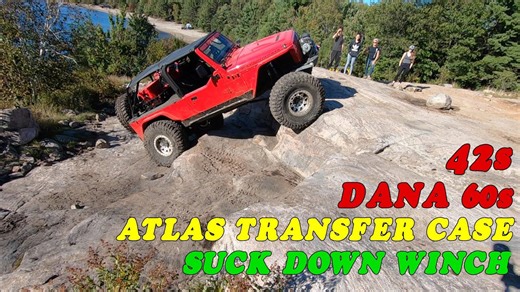 Insane custom built jeeps tearing up the trails