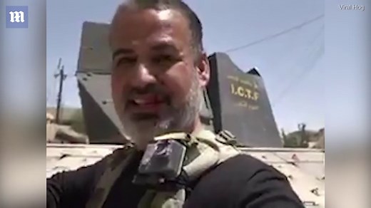 ISIS sniper bullet hits journalist's GoPro in dramatic close-call