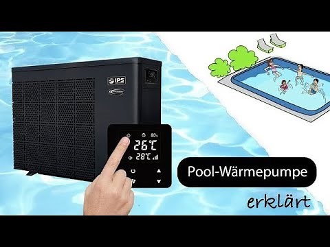 Pool-Wärmepumpen mit Inverter | Erklärung von Funktionsweise, Installation, Einbau & Anschluss