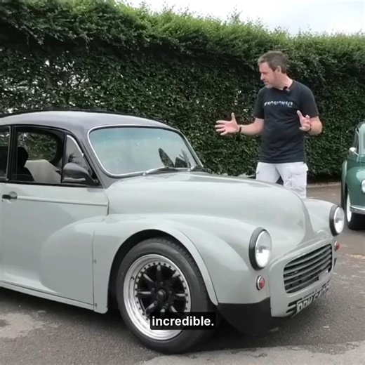Twin turbo V8 in a Morris Minor? | Petrol Ped