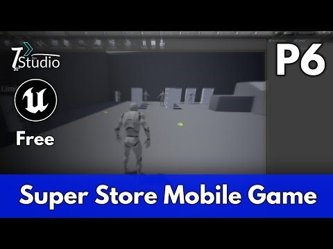 Unreal Engine 5.6 | Simple Super Store System Unreal Engine Game Tutroials #ue5 #unrealengine #game