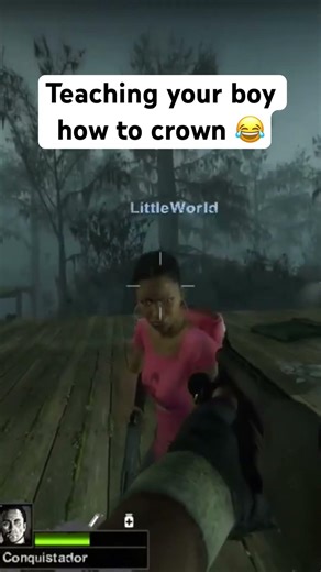 Babies first witch crown #left4dead2 #funny #zombie #left4dead