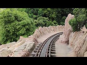 Casey Jr. Circus Train CABOOSE FULL RIDE POV [1080p] - Disneyland Resort