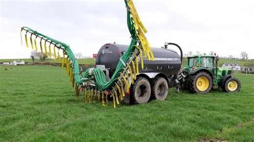 10M views · 13K reactions | Road Mode engaged 礪 12 metre falcon dribble bar fitted to lovely GT3500 #creatingnewstandards #grasstechnology #slurrytanker #slurry | Grass Technology | Facebook