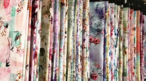 China Printed Rayon New Design Fabric for Dress Stocks Lot in Shaoxing Keqiao