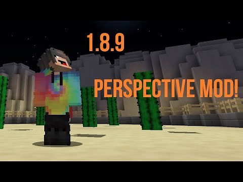 Minecraft 1.8.9 Perspective Mod!