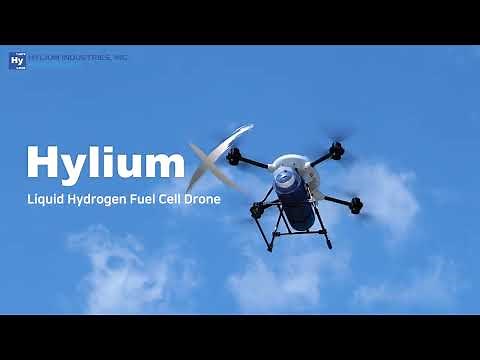 HyliumX - Hylium Industries Liquid Hydrogen Fuel Cell Drone
