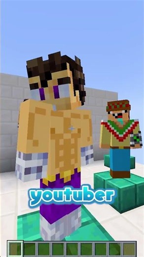GUESS THE YOUTUBER'S NAME #minecraft #shorts #tiktok