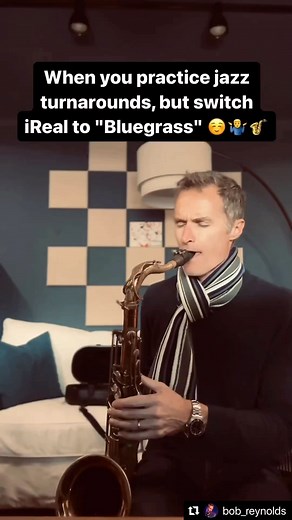 52 reactions | iReal Pro in action by @bob_reynolds #repost ・・・ More fun than I anticipated. #jazz #improvisation #saxophone #sax #practice #bobreynolds | IReal Pro | Facebook