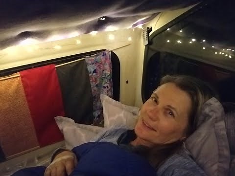 Pickup Truck Cap to Camper Set Up