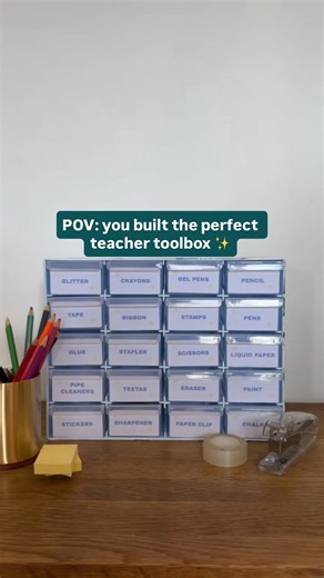 Bunnings Warehouse on Instagram: "POV: back to school organisation, sorted 🎒 This clever make it yourself storage organiser keeps school essentials neat, tidy and easy to find ✨ Shop the range in store or online now via the link in bio ⬆️ #BackToSchool #TeacherToolbox"