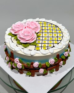 5.6K views · 119 reactions | Simple Cake Design Ideas | So Easy | Facebook