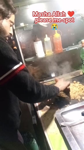 Street Food Cooking Satisfying | Fast Tawa Fry 🔥 #shorts