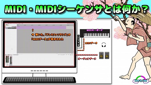 MIDI、MIDIシーケンサーとは何か？