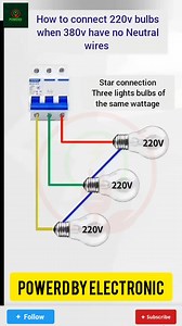 220v bulbs connection without Neutral #electrical #electric #electrician #powerful #powersupply #powerhouse #powerdbyelectronic #electricity #digram #plcprogramming #PLC #plcatwork #PowerfulPerformance #tranding #trandingreels #plctraining #powertools #viralreelsfacebook #viralvideoシ | Powerd By Electronic