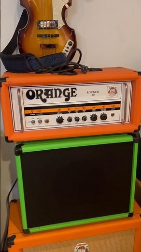 “Our Analog Alien pedals + the Orange Rocker 30 = Perfect Tone 🔥🎸”