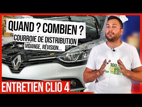 CLIO 4 : distribution, révision, entretien, prix et quand les faire 🚗