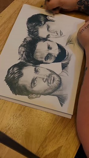 Teen Wolf Pencil Portraits - Capturing Your Favorite Characters in Stunning Detail