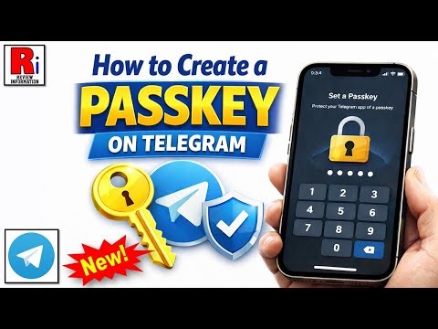 How to Create a Passkey on Telegram | Secure Login Without SMS