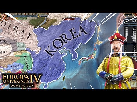 Winning as KOREA in EU4 1.35