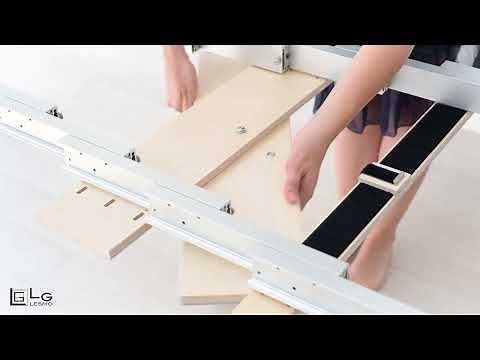 Tables extensibles : jusqu'à 12 places en quelques secondes | LG LESMO