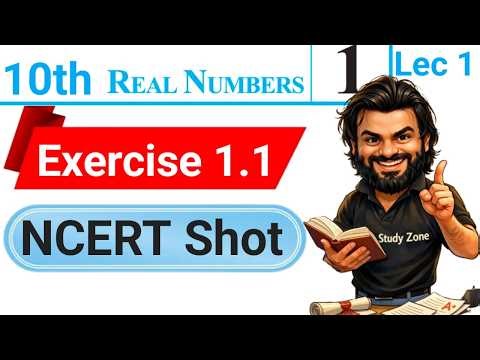 Class 10 NCERT Maths Chapter 1 Exercise 1.1 | Real Numbers Part 1