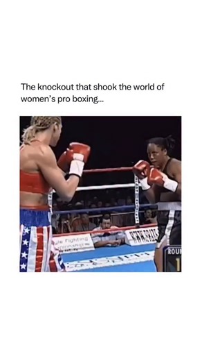 Unforgettable Sports Moments on Instagram: "Like this content? Follow us @outsideclips for more ❤️ On May 8, 2004, Ann Wolfe shocked the boxing world with one of the most brutal knockouts in history. Facing Vonda Ward, an undefeated 6-foot-6 heavyweight champion with a significant height advantage, Wolfe entered the ring as the clear underdog. Yet in just 68 seconds, she defied expectations. Showing remarkable fearlessness, Wolfe closed the distance and landed a perfect overhand right on Ward’s 