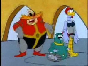 Robotnik Stubs His Toe