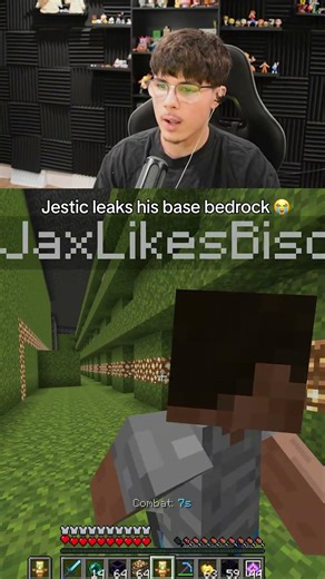 Jestic Leaks His Farm Base Bedrock