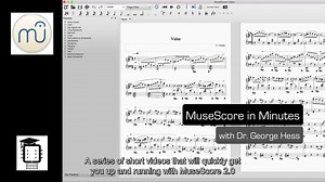 【授权转载】MuseScore 2.x 官方教程1~11（英文字幕）