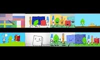 Mix of 8 videos from youtube : BFDI 16 reanimated puppet scene EIGHTPARSION