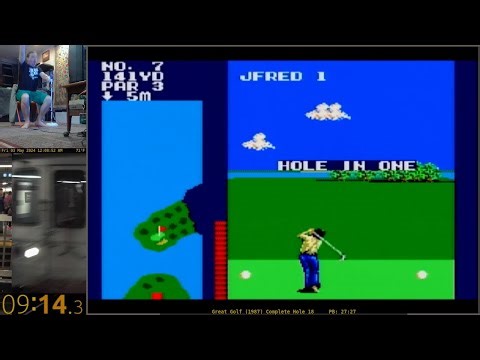 Great Golf in 24:03 (Sega Master System 1987)