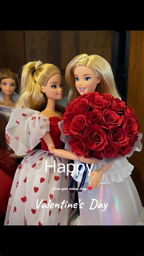 Vintage Barbie Valentine's Day Celebration