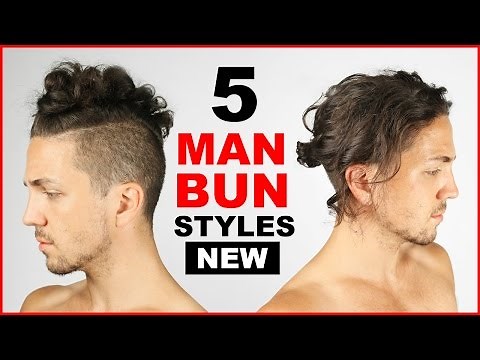✅ 5 Cool Man Bun/Top Knot Styles - Men's Hairstyle Ideas