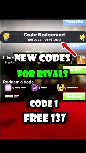 Roblox Latest RIVALS Codes🔥 (ALL NEW WORKING FREE KEYS in 2026)