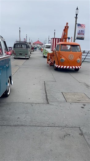 Busses on the Huntington pier 2026, over 150 VW BUS & kombi #vw #vwbus #busshow #bussesonthepier
