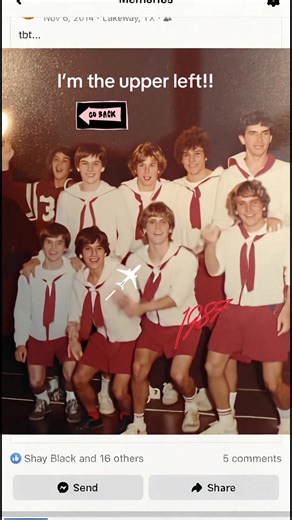 #creatorsearchinsights I wanna go back! EMHS class of 1987! I’m the top left! Powderpuff football week! #iwannagoback #oldphoto #highschool #1987