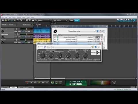 Mixcraft 7 Effects: Using Effects Chains
