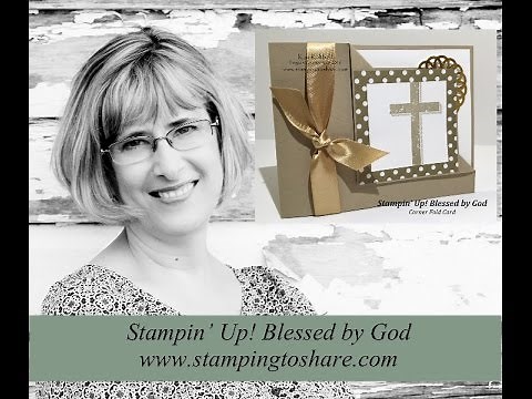 How to make a Religious Corner Fold Card