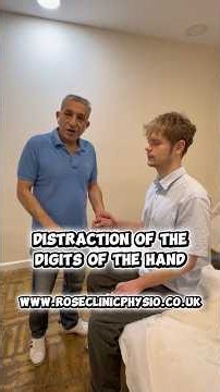 Distraction of the digits of the hands