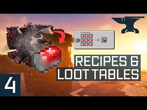 Minecraft 1.19 Forge Modding Tutorial | RECIPES & LOOT TABLES | #4