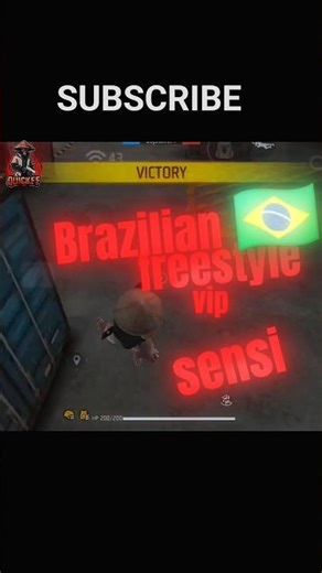 [part2] best sensi for your phone 🇧🇷☠️ #ffshorts